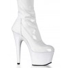 Adore White Thigh High Platform Boots